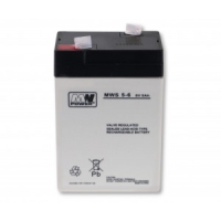 Akumulator AGM 6 V 5 Ah 3-5 lat 70 × 47 × 107 mm 0,80 kg Faston 187 MWS 5-6