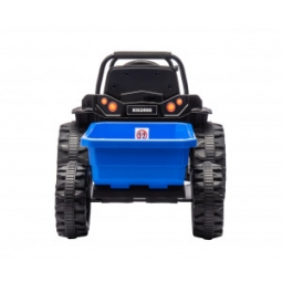 Milly Mally Pojazd na akumulator Traktor z przyczepą Farmer Blue