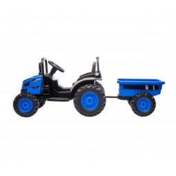 Milly Mally Pojazd na akumulator Traktor z przyczepą Farmer Blue