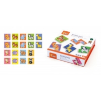 Viga 50842 Puzzle dopasowanka - dzikie zwierzęta