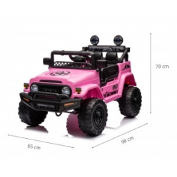 Milly Mally Pojazd na akumulator Toyota FJ Cruiser Pink