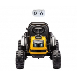 Milly Mally Pojazd na akumulator Traktor z przyczepą Farmer Yellow