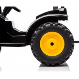 Milly Mally Pojazd na akumulator Traktor z przyczepą Farmer Yellow