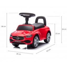 Milly Mally Pojazd MERCEDES C-Class S Red
