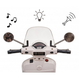 Milly Mally Pojazd na akumulator Vespa GTS Super White