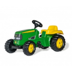Rolly Toys 012190 Traktor Rolly Kid John Deere z przyczepą