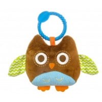 Zawieszka pluszowa Sówka - Happy owl - 2552 BROWN