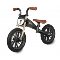 Qplay Rowerek Biegowy Feduro Black-Golden