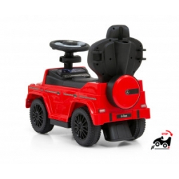 Pojazd z rączką MERCEDES G350d Red