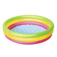 BESTWAY 51104 BASEN DMUCHANY TRZY KOLORY MEDIUM 102cm x 25cm
