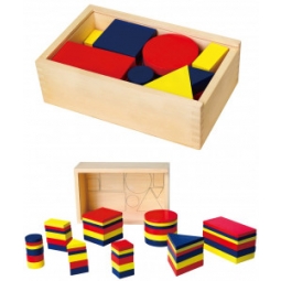 Viga 56164 Klocki logiczne - figury geometryczne