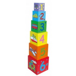 Viga 59461 Piramidka edukacyjna - jedno w drugie