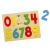 Viga 58545 Puzzle układanka na podkładce cyferki