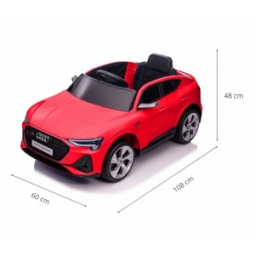 Milly Mally Pojazd na akumulator Audi E-Tron Sportback 4x4 Red