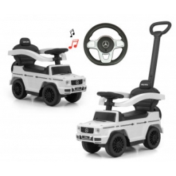 Pojazd z rączką MERCEDES G350d White
