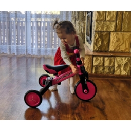 Rowerek 3w1 Optimus Pink