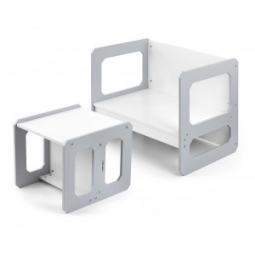 Milly Mally Zestaw mebli Stella 3w1 Grey
