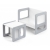 Milly Mally Zestaw mebli Stella 3w1 Grey