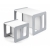 Milly Mally Zestaw mebli Stella 3w1 Grey