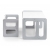 Milly Mally Zestaw mebli Stella 3w1 Grey