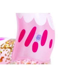 Bestway 36306 Kółko do pływania z brokatem Flaming 61cm x 61cm