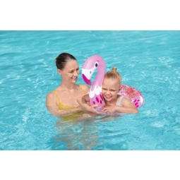 Bestway 36306 Kółko do pływania z brokatem Flaming 61cm x 61cm