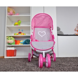 Wózek dla lalek Susie Prestige Pink