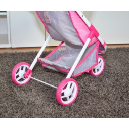 Wózek dla lalek Susie Prestige Pink