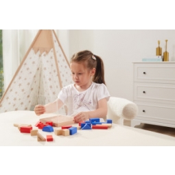 Viga 44659 Gra edukacyjna - budowanie 3D