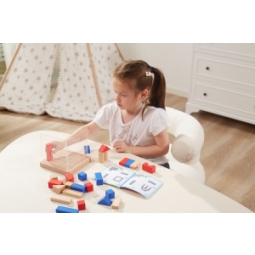 Viga 44659 Gra edukacyjna - budowanie 3D