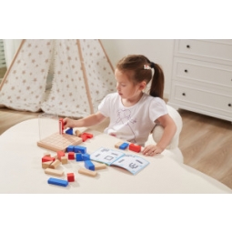Viga 44659 Gra edukacyjna - budowanie 3D