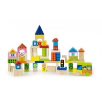 Viga 50287 Klocki 75 elementów - miasto