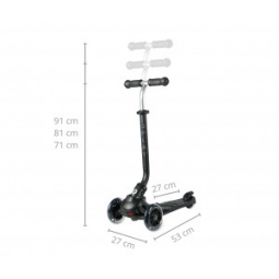 Qplay Hulajnoga Sema Pro 3w1 Black