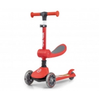 Milly Mally Scooter Fuzzy Red