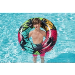 Bestway 36350 Koło do pływania z uchwytami Palmy 91cm