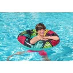 Bestway 36350 Koło do pływania z uchwytami Palmy 91cm