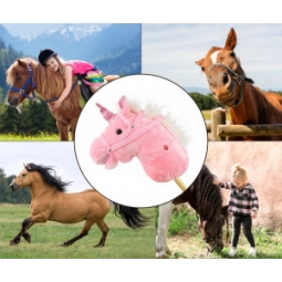Milly Mally Hobby Koń na Kiju Pink
