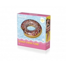 Bestway 36118 Koło do pływania Donut Brązowy 1.07m