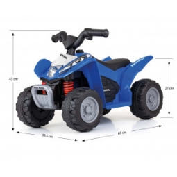 Milly Mally Pojazd na akumulator Quad HONDA ATV Blue