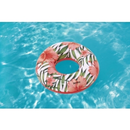 Bestway 36237 KOŁO DO PŁYWANIA KWIATY 119cm RÓŻOWE