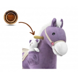 Koń Pony Purple
