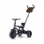 Qplay Rowerek Trójkołowy Rito Deluxe Rubber Brown