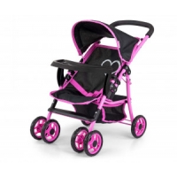 Milly Mally Wózek dla lalek Kate Prestige Black