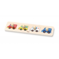 Viga 44535 Pierwsze puzzle z uchwytami - auta