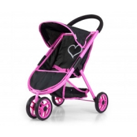 Milly Mally Wózek dla lalek Susie Prestige Black