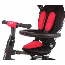 Qplay Rowerek Trójkołowy Rito Rubber Red