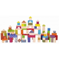 Viga 59696 Klocki 100 elementów - colorful set