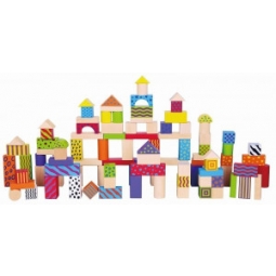 Viga 59696 Klocki 100 elementów - colorful set