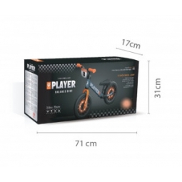 Qplay Rowerek Biegowy Player Orange