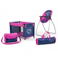Milly Mally Zestaw dla lalek Elsa Prestige Navy